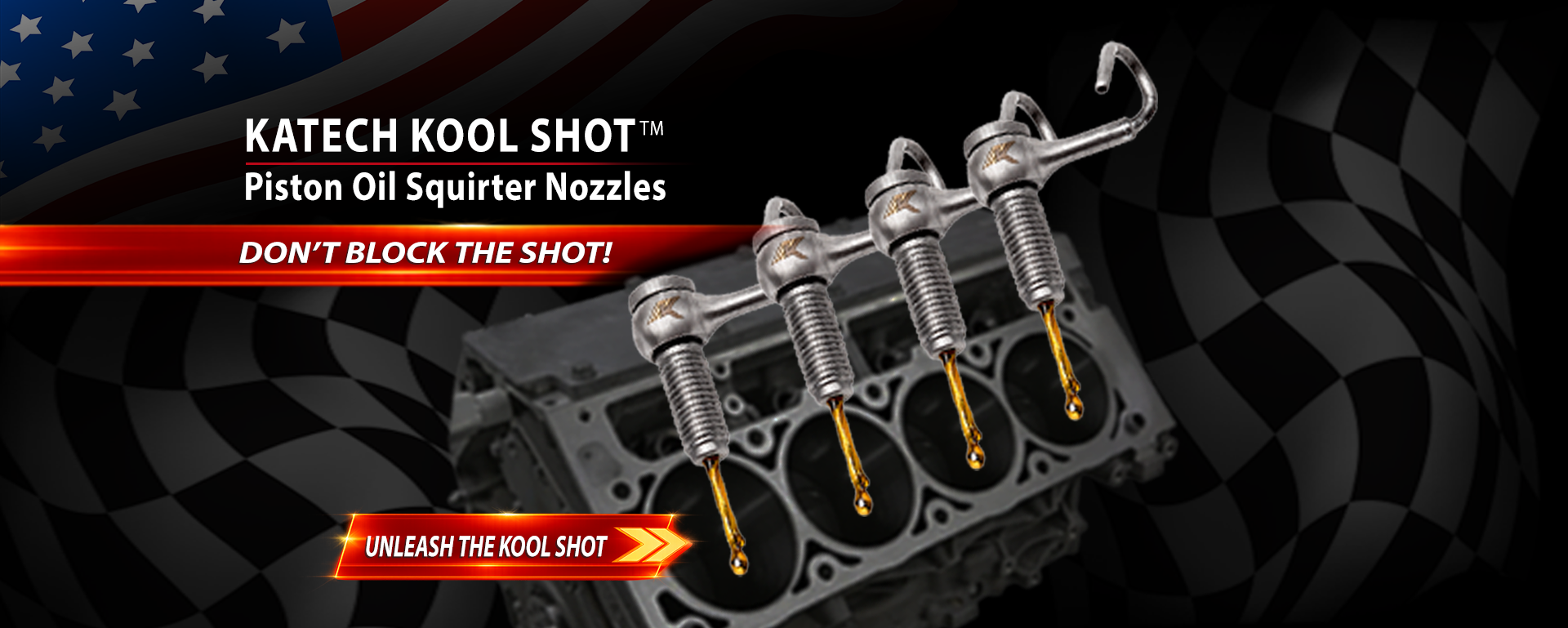 Katech Kool Shot Piston Oil Squirter Nozzles