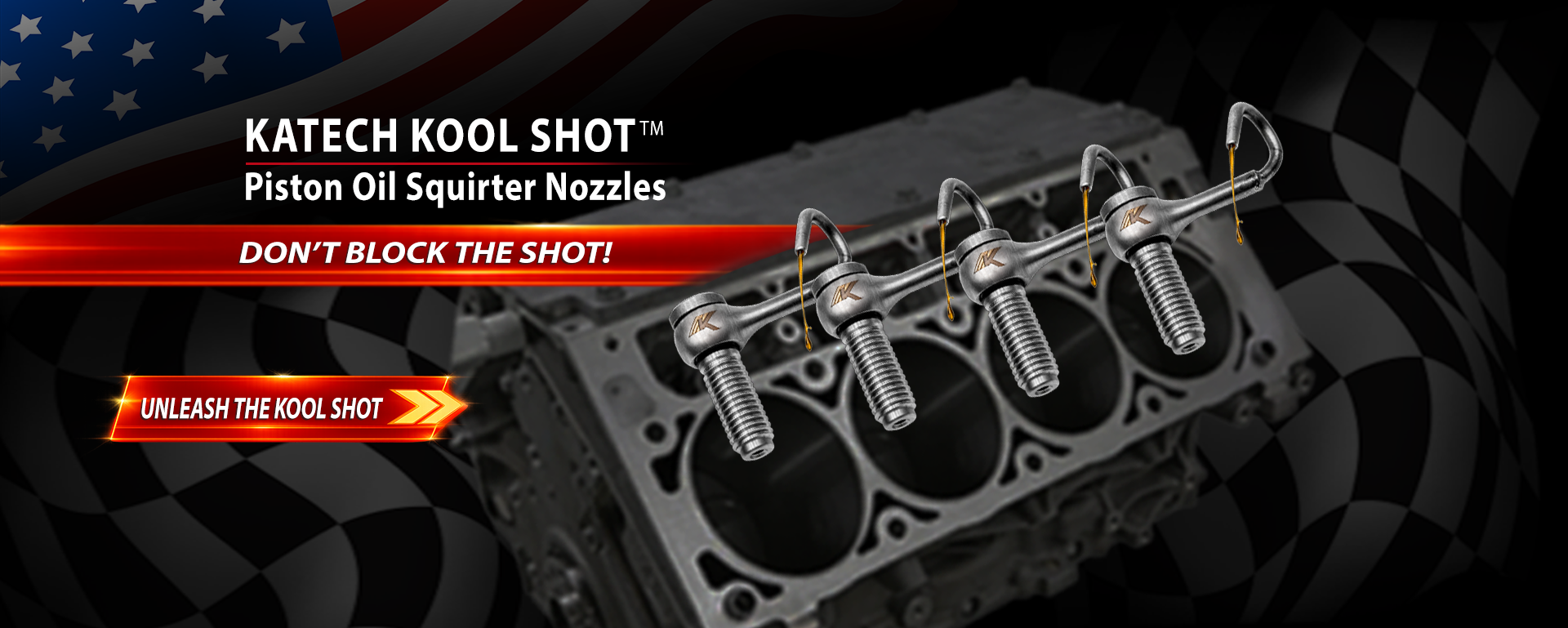 Katech Kool Shot Piston Oil Squirter Nozzles