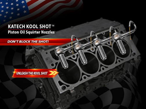 Katech Kool Shot Piston Oil Squirter Nozzles