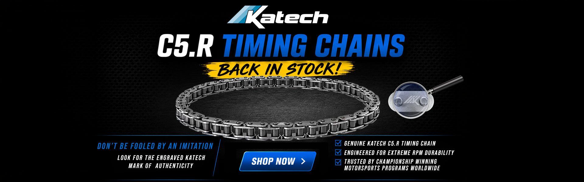 Katech C5.R Timing Chains