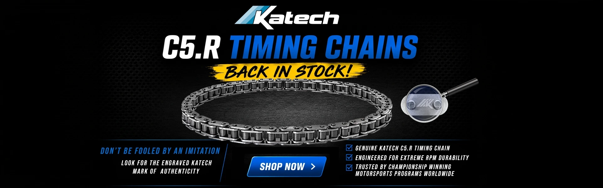 Katech C5.R Timing Chains