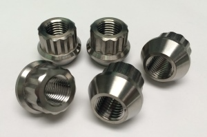 Katech - Katech Titanium Lug Nuts, 12pt 12x1.5mm