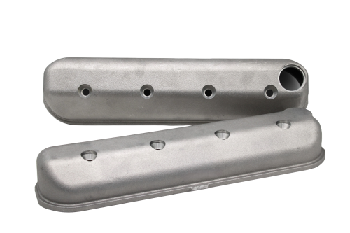 Katech - Katech Cast Aluminum Valve Covers (Gen 3/4) - Wet Sump Non-Slotted