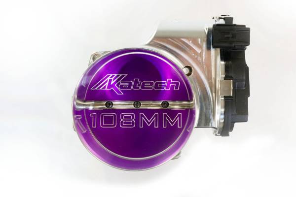 Katech - KAT-7587 - Hemi 108MM Throttle Body - Color: Clear Anodize