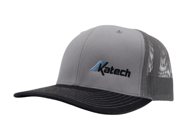 Katech Snapback Trucker Style Slate Gray Hat 