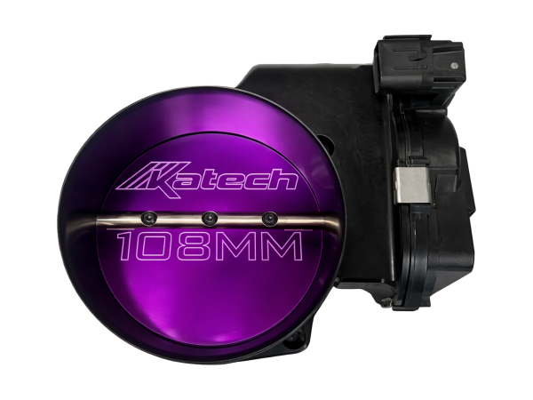 Katech Hemi 108MM Black Anodized Billet Throttle Body 