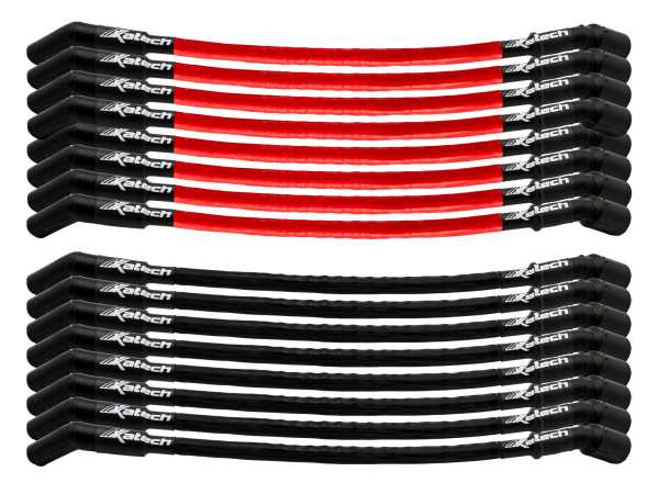 Katech Coil Relocation 10MM Spark Plug Wire Set