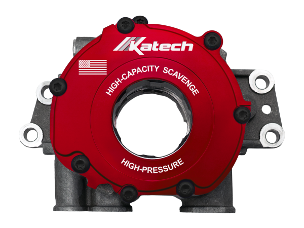 Katech LS9 High-Capacity Scavenge & Pressure Ported Dry Sump Oil Pump Upgrade Service