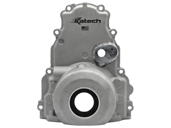 Katech RHS Raised Cam Dry Sump Front Timing Chain Cover