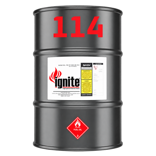 Ignite Red 114 (E90) Ethanol Racing Fuel | 55 Gallon Drum