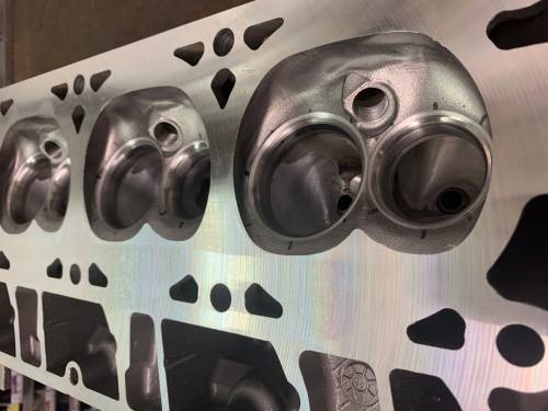 Cylinder Head Parts & Services - GM - Katech - Deck Cylinder Heads - Amount To Deck: .005"