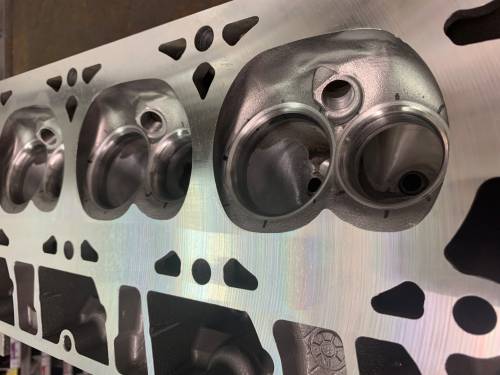 Cylinder Head Parts & Services - GM - Katech - Deck Cylinder Heads - Amount To Deck: .015"