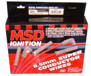 MSD Spark Plug Wires for Coil Relocation kits- 8.5mm