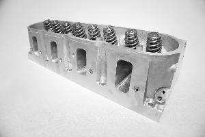 New GM LS3 Katech CNC Ported Assembled Cylinder Heads with .660 lift Dual Valve Springs (PAIR)