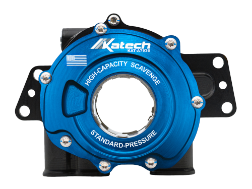 Katech TrackFlow LS7 & LS3 Billet High-Capacity Scavenge Dry Sump Oil Pump  