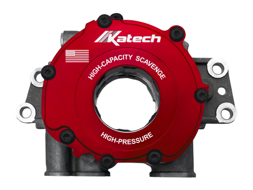 Katech LS9 High-Capacity Scavenge & Pressure Ported Dry Sump Oil Pump Upgrade Service