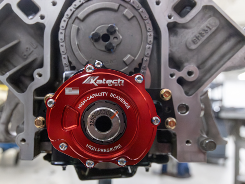 Katech TrackFlow LS9 Billet High-Capacity Scavenge High Pressure Dry Sump Oil Pump 
