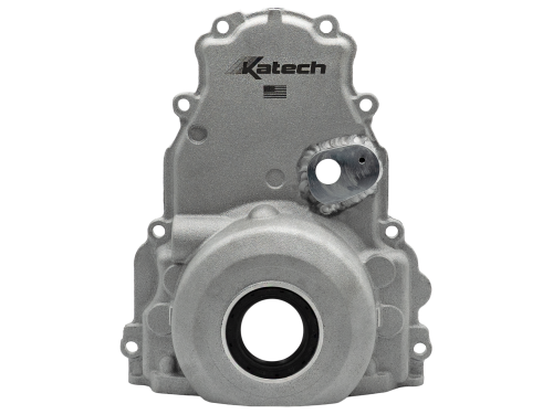 Katech RHS Raised Cam Dry Sump Front Timing Chain Cover