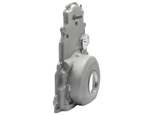 Katech RHS Raised Cam Dry Sump Front Timing Chain Cover