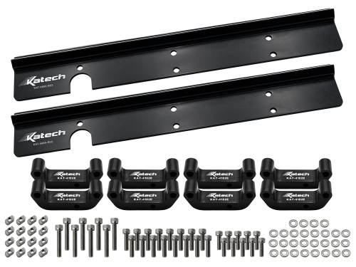 Katech Gen III & IV Dry Sump LS Valve Cover & Coil Relocation Package 